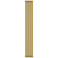Стальной трубчатый радиатор Сунержа Эстет-0 1200х180 4 секции (золото)