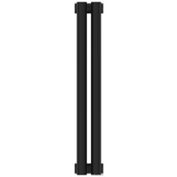 Стальной трубчатый радиатор Сунержа Эстет-11 500х90 2 секции (матовый черный)