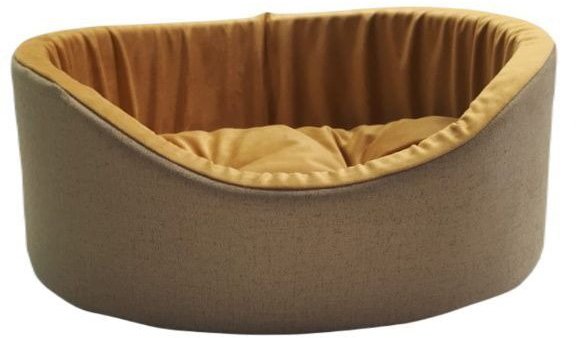 

Лежак Homepet Montana №1 83740 (43x38x15см, горчичный)