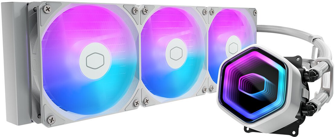 

Система жидкостного охлаждения для процессора Cooler Master MasterLiquid 360 Core II ARGB White MLW-D36M-A18PA-RW