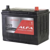 Автомобильный аккумулятор ALFA Asia EFB R+ (75 А·ч)