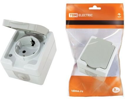 

Розетка TDM Electric Вуокса SQ1803-0007