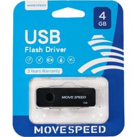 USB Flash Move Speed Black Warrior 4GB U2PKHWS1-4GB