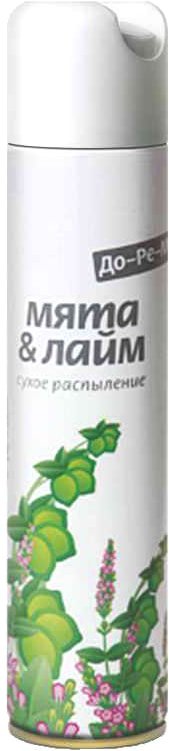 

Освежитель воздуха DoReMi Аква плюс Мята/лайм 350 мл