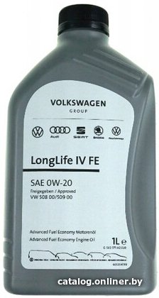 Моторное масло AUDI/Volkswagen LongLife IV 0W-20 FE 1л GR52577M2