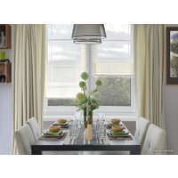 Мини римская штора Delfa Natali Тюлевая СШД 01М114/002 73x160 (молочный)