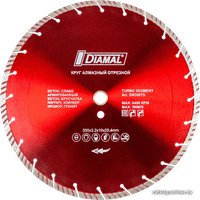 Отрезной диск алмазный  Diamal DM350TS