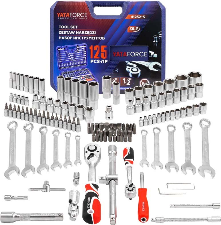 

Универсальный набор инструментов Yataforce YF-41252-5(58794)