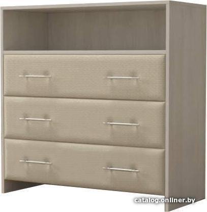 Комод PROxSON Varna 90x40x90 (дуб шамони светлый/бежевый)