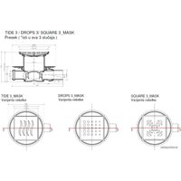 Трап/канал Pestan Confluo Standard Drops 3 Mask