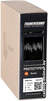 Филамент Filamentarno! Prototyper Pro-Flex 1.75 мм 750 г (черный)