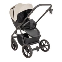Универсальная коляска Pituso Tossa 2 в 1 (кожа, light grey)