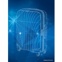 Чемодан-спиннер Samsonite S'Cure Silver 55 см