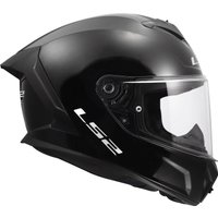 Мотошлем LS2 FF820 Rapid III Solid (S, черный глянцевый)