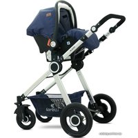 Универсальная коляска Lorelli Alexa 2019 (3 в 1, синий)
