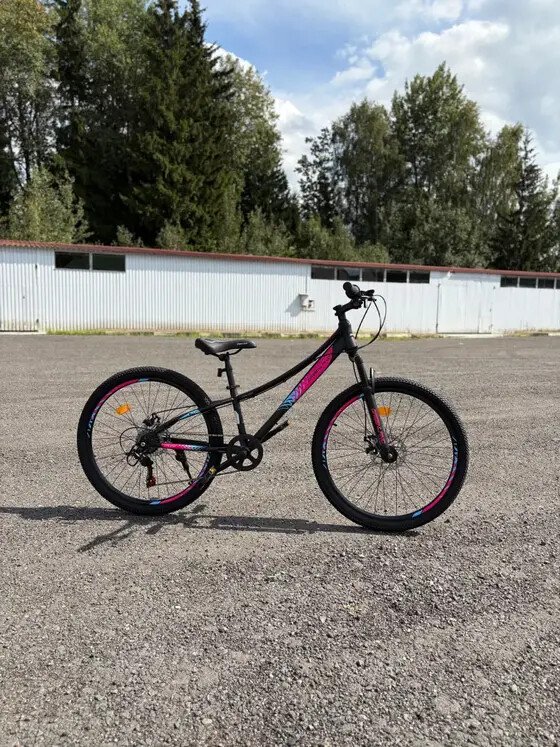 

Велосипед Greenland Cruise 26 р.14 2026 (черный/розовый)