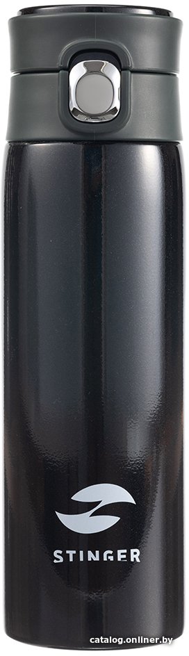 Термокружка Stinger HD-420-83BLK 420мл (черный)