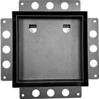 Вентиляционная решетка HOMY Air Pro APT125BMTZ 25x25 с маяком (черная)