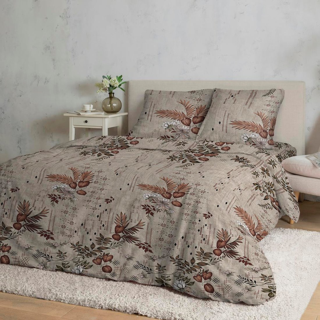 

Постельное белье Реноме 1.5сп Премиум Вдохновение 72048-1 (бязь)