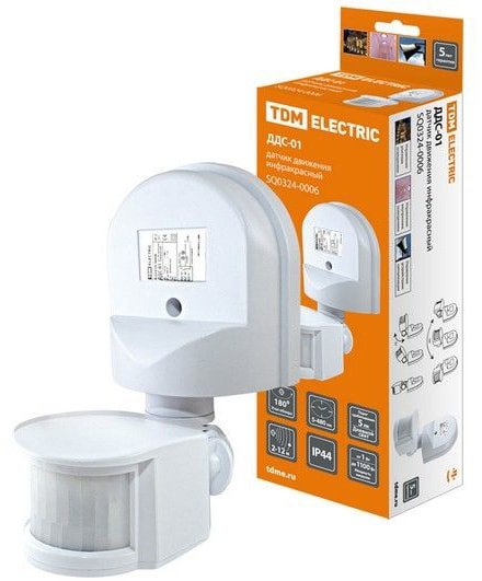 

Датчик движения TDM Electric ДДС-01 SQ0324-0006