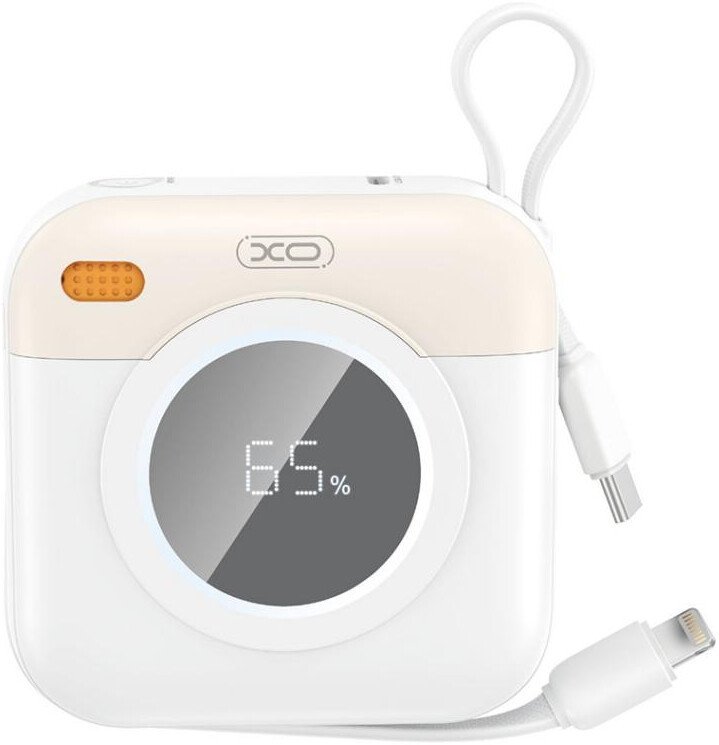 Внешний аккумулятор XO PR258 10000mAh (белый)