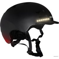 Cпортивный шлем Hudora Skaterhelm LED 84175 (р. 55-58, черный)