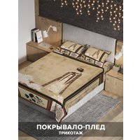 Набор текстиля для спальни Ambesonne Япония: Гейша среди цветов 160x220 bcsl_32120