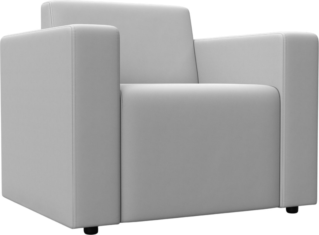 

Интерьерное кресло Лига диванов Лига-093 132468 (экокожа белый)