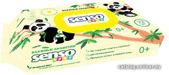 Влажные салфетки Senso Baby Панда (72 шт)
