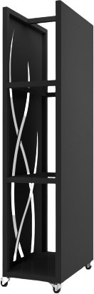 Дровница Krasawick Polymia X DR1002 (черный)