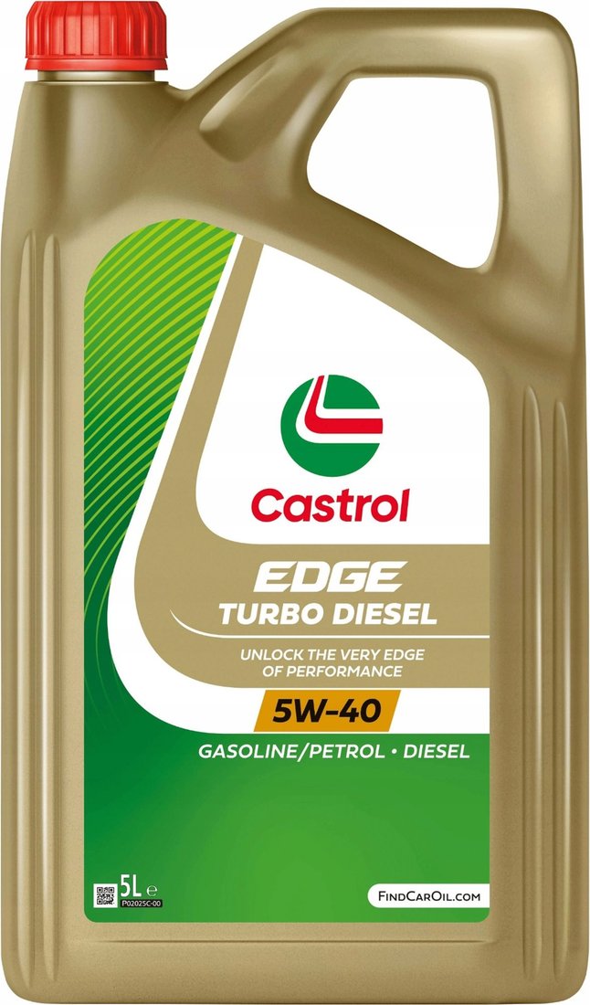 Моторное масло Castrol Edge Turbo Diesel 5W-40 5л