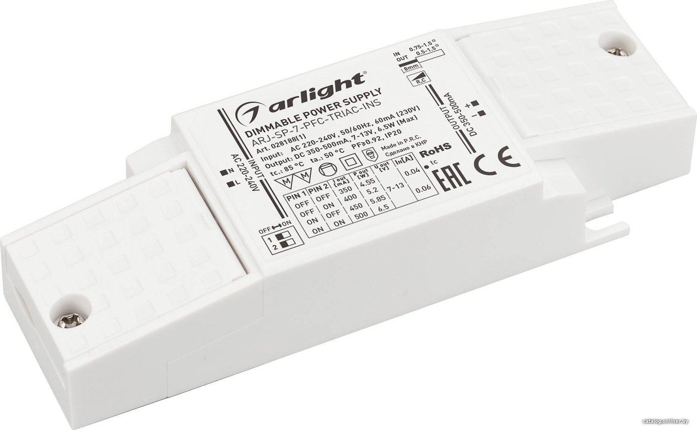 Блок питания Arlight ARJ-SP-7-PFC-TRIAC-INS 028188(1)
