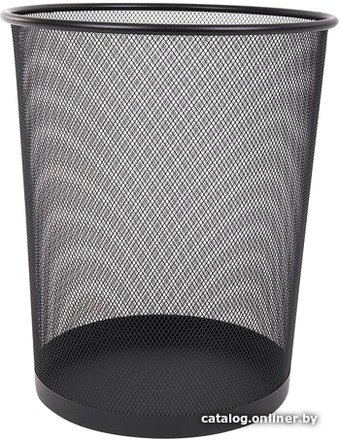Корзина для бумаг BRAUBERG Germanium 231956 (черный)