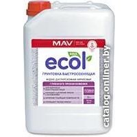 Акриловая грунтовка MAV Ecol ВД-АК-06 (2 л, бесцветный)