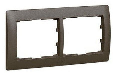 

Рамка Legrand Galea Life 771202 (темная бронза)