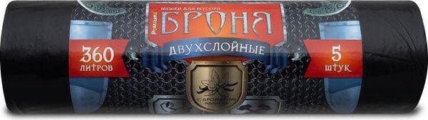 

Пакеты для мусора Ромашка Броня ВР-0015 (5 шт)