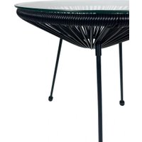 Набор садовой мебели King Style Frias (черный)