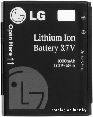 Аккумулятор для телефона Копия LG LGIP-580A