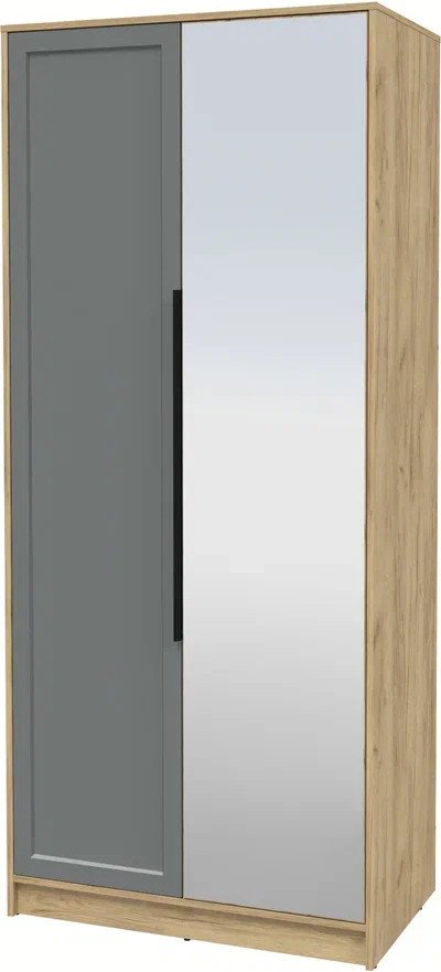 

Шкаф распашной Интерлиния Концепт Тренд КТ-Ш2(з) (дуб золотой/серый)