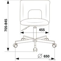 Офисное кресло Бюрократ KF-1M 26-22 (красный)