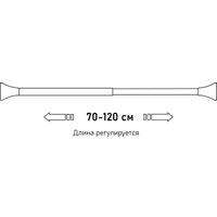 Карниз для ванны Fora FOR-ROD-120IWT (белый)