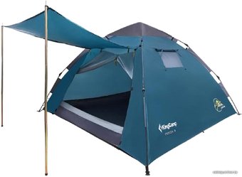 Треккинговая палатка KingCamp Monza 3 KT3094 (синий)
