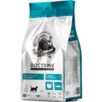 Сухой корм для кошек Doctrine для стерилизованных и кастрированных с индейкой и лососем 800 г