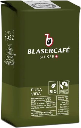 Кофе Blasercafe Pura Vida в зернах 250 г