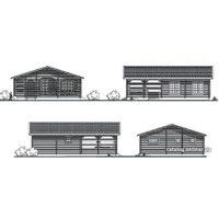 Русская баня Банилюкс И-13 7.5x9.4 м