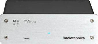 MM/MC фонокорректор Radiotehnika PH002 (серебристый)