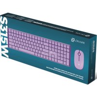 Офисный набор Оклик S315W (сиреневый)