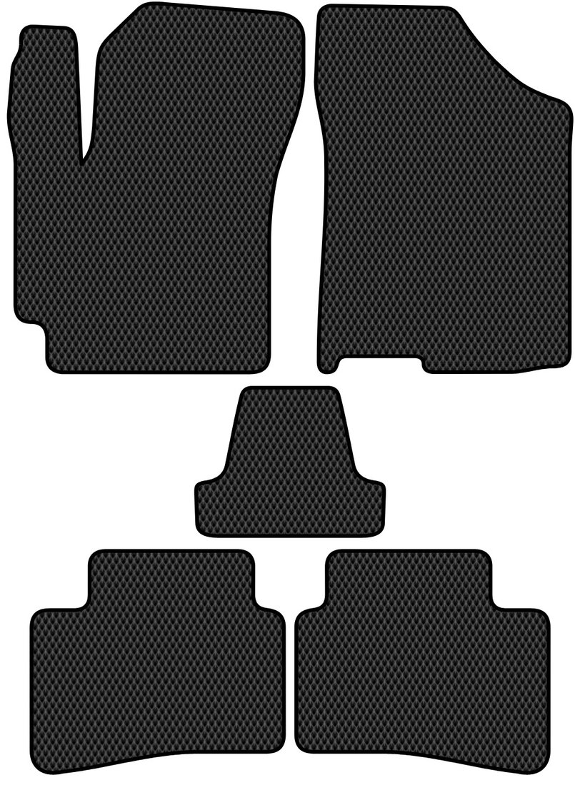 

Комплект ковриков для авто Alicosta Kia KX3 II (suv / SP2C) 2019 - Н.В. (черный, ромб)