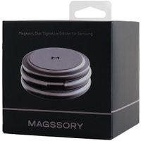 Беспроводное зарядное Magssory Disc Signature Edition 3 в 1 для Samsung WCH053 (серый)