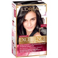 Крем-краска для волос L'Oreal Excellence 2.0 Темно-коричневый